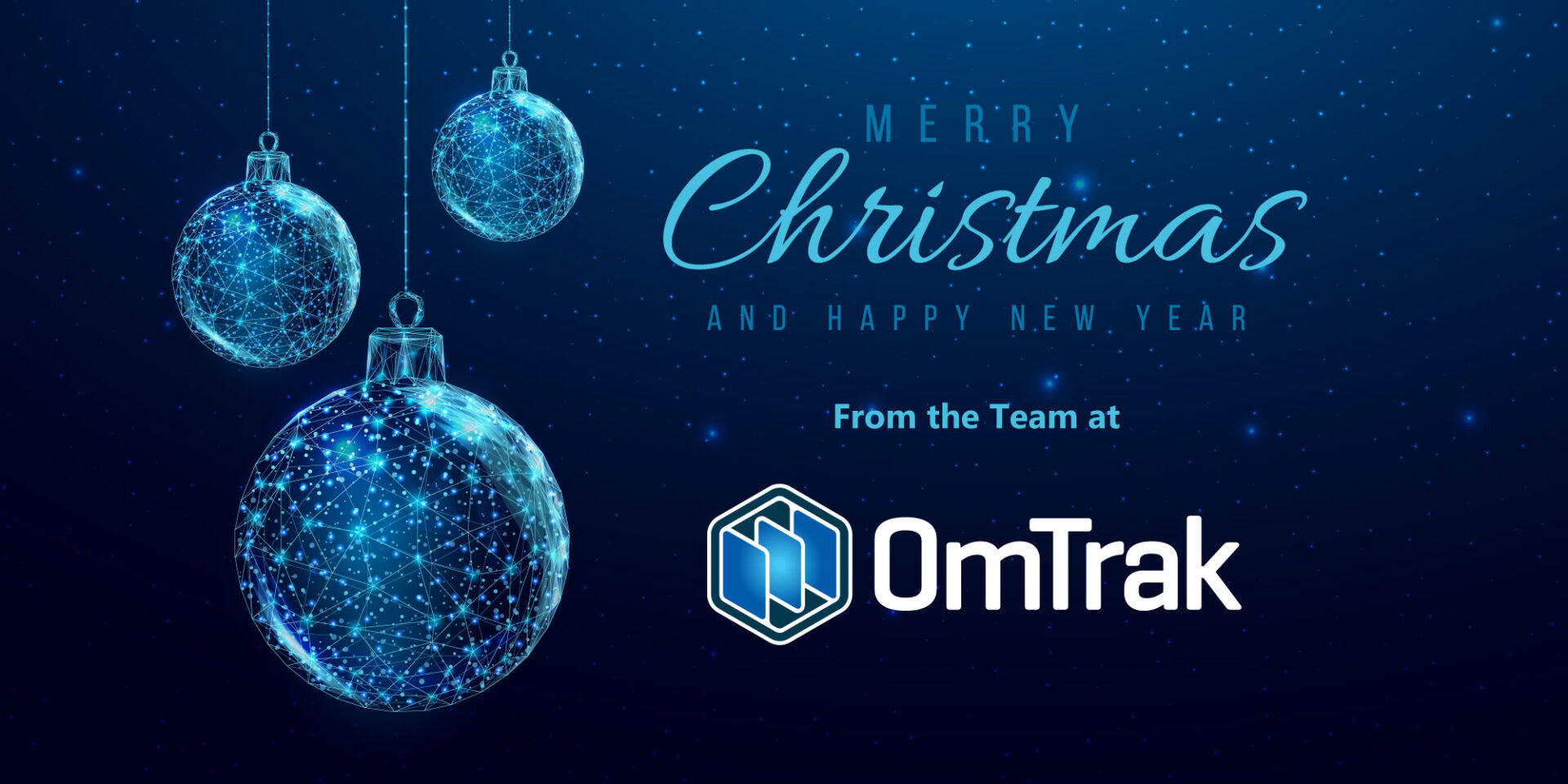 Happy Holiday's from the Team at OmTrak